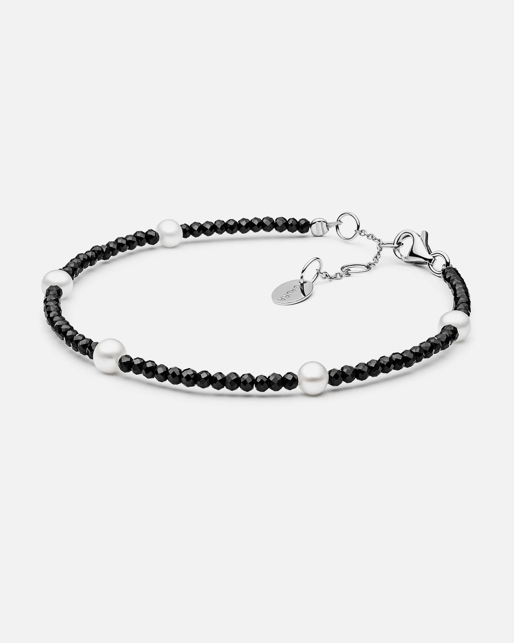 Ogori Ø4 armbånd med ferskvandsperler i sølv