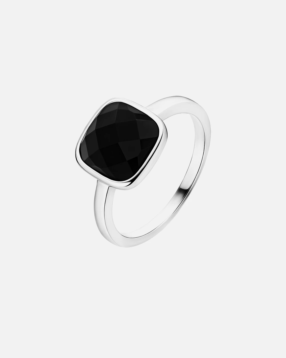 Ishikari ring med onyx i sølv