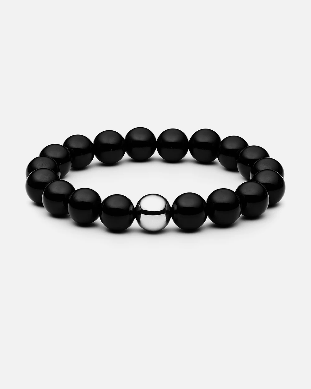 Misawa armbånd med onyx i sølv